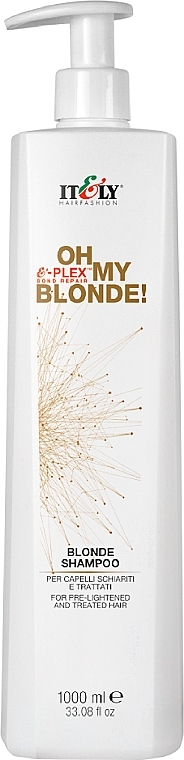 Шампунь для освітленого волосся - Itely Hairfashion Oh My Blonde! — фото N2