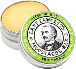 Набор - Captain Fawcett Moustache Wax & Folding Pocket Moustache Comb (CF.87T) (wax/15ml + comb/1pc) — фото N2