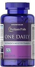 Парфумерія, косметика Дієтична добавка для жінок - Puritan's Pride One Daily Women s Multivitamin