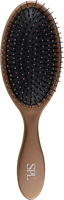 Щітка масажна, 8360, бронзова - SPL Hair Brush — фото N1