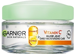Увлажняющий гель с витамином С для тусклой кожи лица с эффектом сияния и выравнивания тона - Garnier Naturals Vitamin C Moisturizing Gel — фото N1