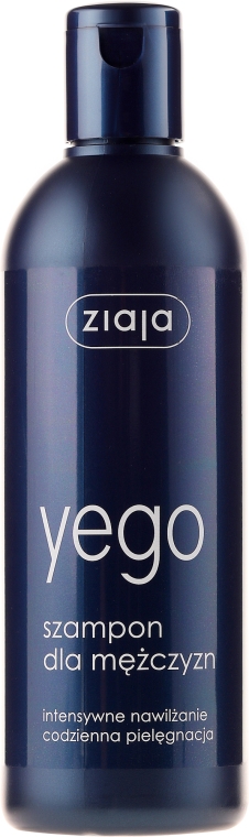 Интенсивно увлажняющий шампунь для мужчин - Ziaja Yego Shampoo For Men — фото N1