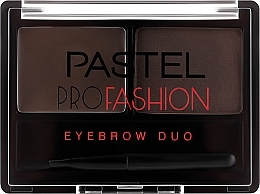 Тени для бровей - Pastel Duo Eyeshadow — фото N2