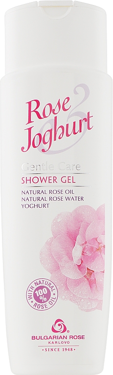Гель для душу - Bulgarska Rosa Rose & Joghurt Shower Gel — фото N3