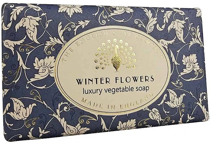 Мило "Зимові квіти" - The English Soap Company Christmas Winter Flowers Soap — фото N1