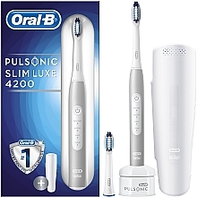 Духи, Парфюмерия, косметика Электрическая зубная щетка - Oral-B Pulsonic SlimLux 4200 WH