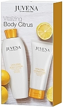 Парфумерія, косметика Набір - Juvena Vitalitizing Body Citrus Set (sh/gel/200 + b/lot/400ml)