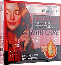 Парфумерія, косметика Набір - 3W Clinic Aging Care Red Ginseng Set (balm/500ml + shampoo/500ml*2)