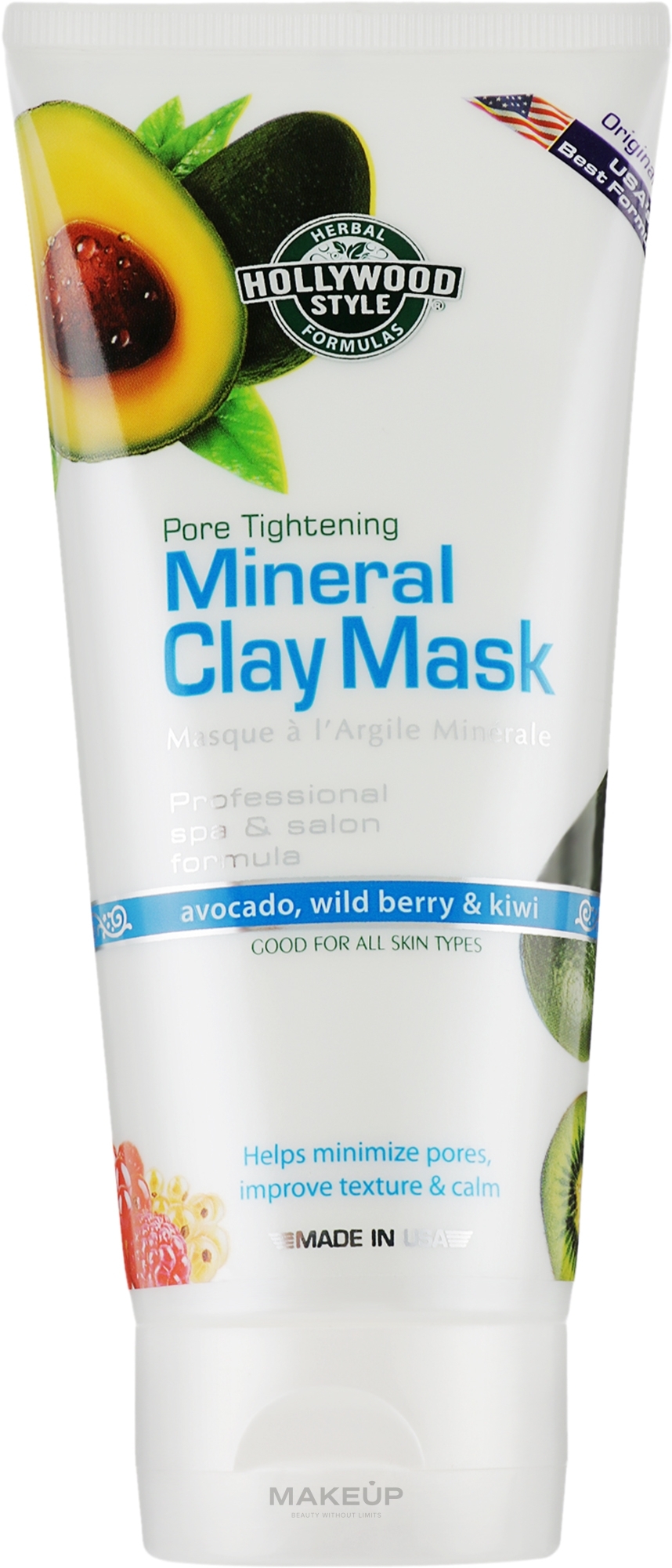 РОЗПРОДАЖ Маска для обличчя з органічною мінеральною глиною - Hollywood Style Mineral Clay Mask * — фото 150ml