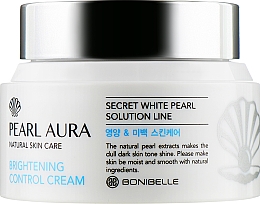 Крем для обличчя "Перли" - Enough Bonibelle Pearl Aura Brightening Control Cream — фото N1