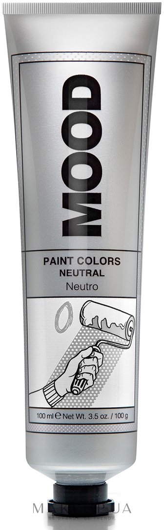 Полуперманентная краска для ярких оттенков волос - Mood Paint Color — фото 0 - Neutral