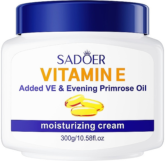 Крем с маслом вечерней примулы и витамином Е - Sadoer Evening Primrose Vitamin E Cream Anti-Crack Cream — фото N1