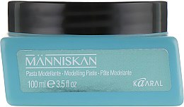 Моделювальна паста для укладання волосся - Kaaral Manniskan Modeling Paste — фото N1