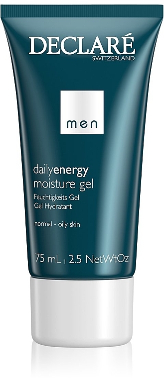 Увлажняющий гель для всех типов чувствительной кожи лица - Declare Men Daily Energy Moisture Gel — фото N1