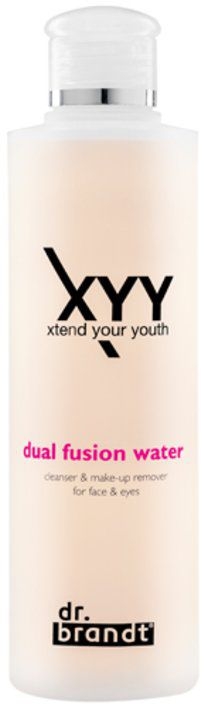 2 в 1: очищающая мицеллярная вода средство для снятия макияжа - Dr. Brandt Xtend Your Youth Dual Fusion Water — фото N1