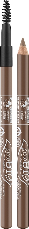 Олівець для очей і брів - PuroBio Cosmetics Eye & Eyebrow Pencil — фото N1