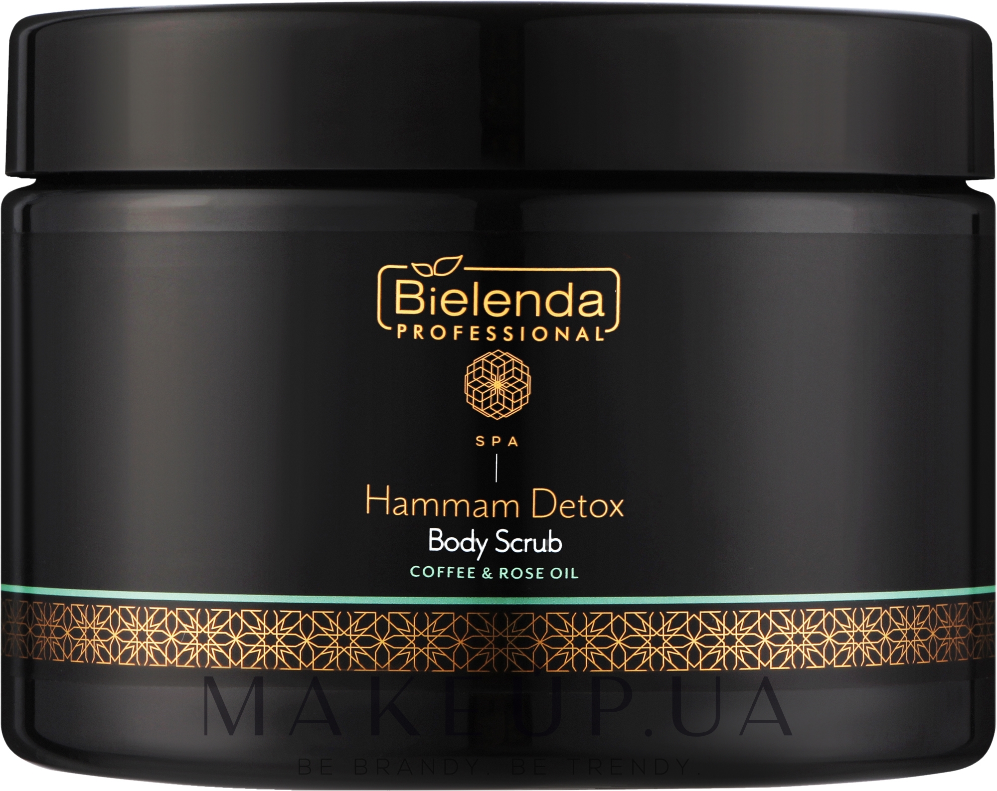 Скраб для тіла, детоксикувальний, кава та олія троянди - Bielenda Professional SPA Ritual Hammam Detox Body Scrub With Coffee & Rose Oil — фото 400g