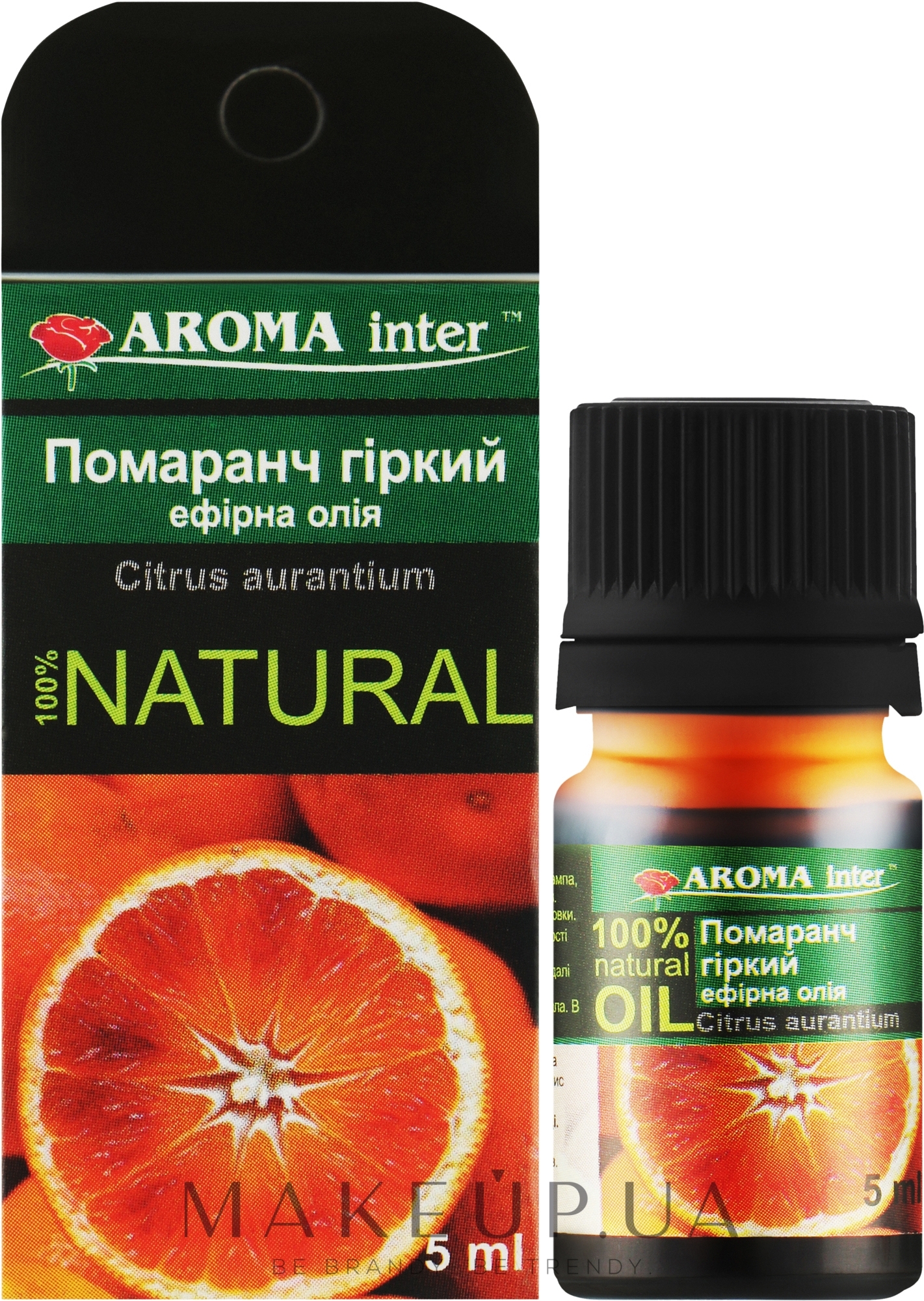 Эфирное масло "Апельсин горький" - Aroma Inter — фото 5ml