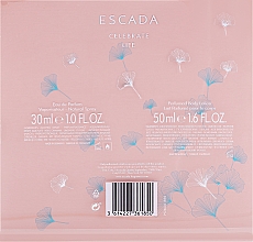 Escada Celebrate Life - Набор (edp/30ml + b/lot/50ml) — фото N5
