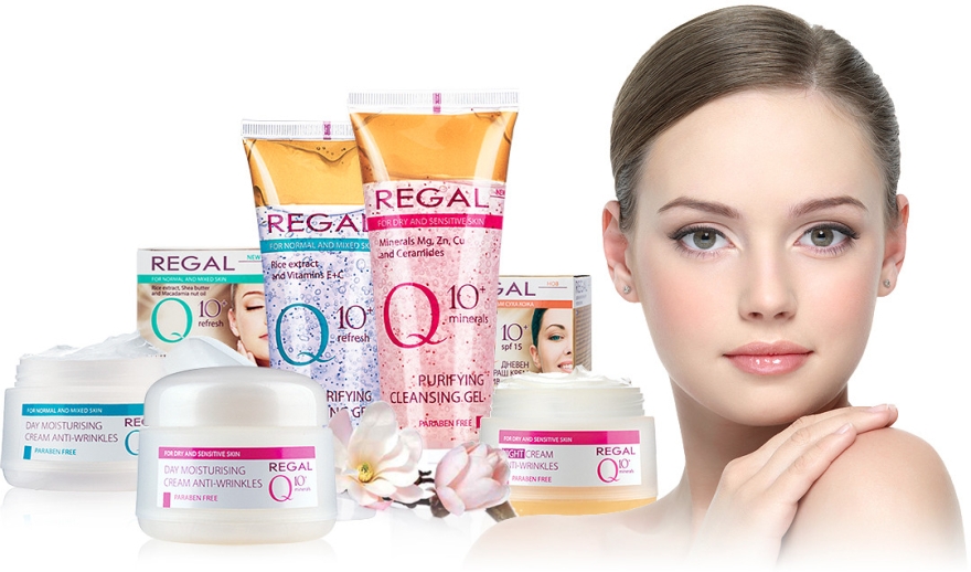 Ночной крем против морщин для нормальной и комбинированной кожи - Regal Q10+ Refresh Night Cream Anti-Wrinkles — фото N5