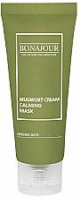 Маска для лица "Полынь" - Bonajour Mugwort Cream Calming Mask — фото N1
