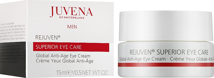 Комплексный антивозрастной крем ухода за кожей век - Juvena Rejuven Men Superior Eye Cream — фото N2