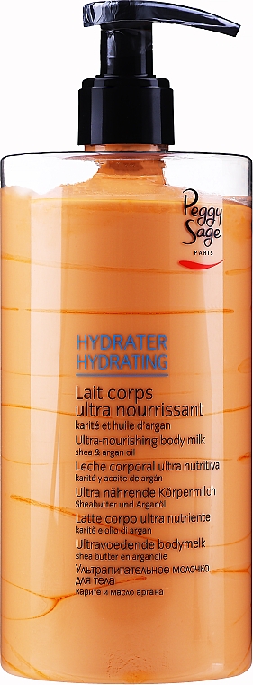 Ультрапитательное молочко - Peggy Sage Ultra-Nourishing Body Milk Shea Argan Oil — фото N1