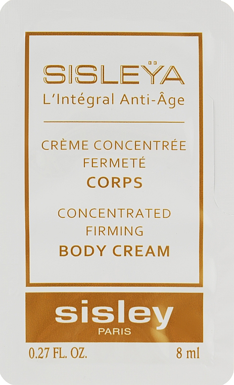 Концентрированный крем для упругости кожи тела - Sisleya L'Integral Anti-Age Concentrated Firming Body Cream (пробник) — фото N1