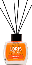 Духи, Парфюмерия, косметика УЦЕНКА Аромадиффузор "Сандал" - Loris Parfum Reed Diffuser Sandal Agaci Sandalwood *