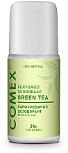 Дезодорант натуральний "Зелений чай" - Comex Ayurvedic Natural 24H — фото N2