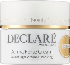 Живильний крем із бустером вітаміну D - Declare Derma Forte Cream (тестер) — фото N1