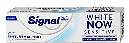 Відбілювальна зубна паста для чутливих зубів - Signal White Now Sensitive — фото N1