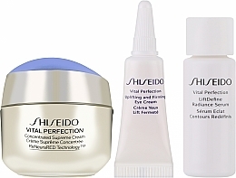 УЦЕНКА Набор - Shiseido Vital Perfection Supreme (f/cr/30ml + serum/7ml + eye/cr/3ml) * — фото N4