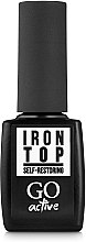 Духи, Парфюмерия, косметика Топ для гель-лака без липкого слоя - GO Active Iron Top Self Restoring