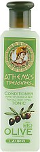 Кондиціонер-тонік для волосся з лавровою олією, органічною оливковою олією та органічним екстрактом листя оливи - Athena's Treasures — фото N1