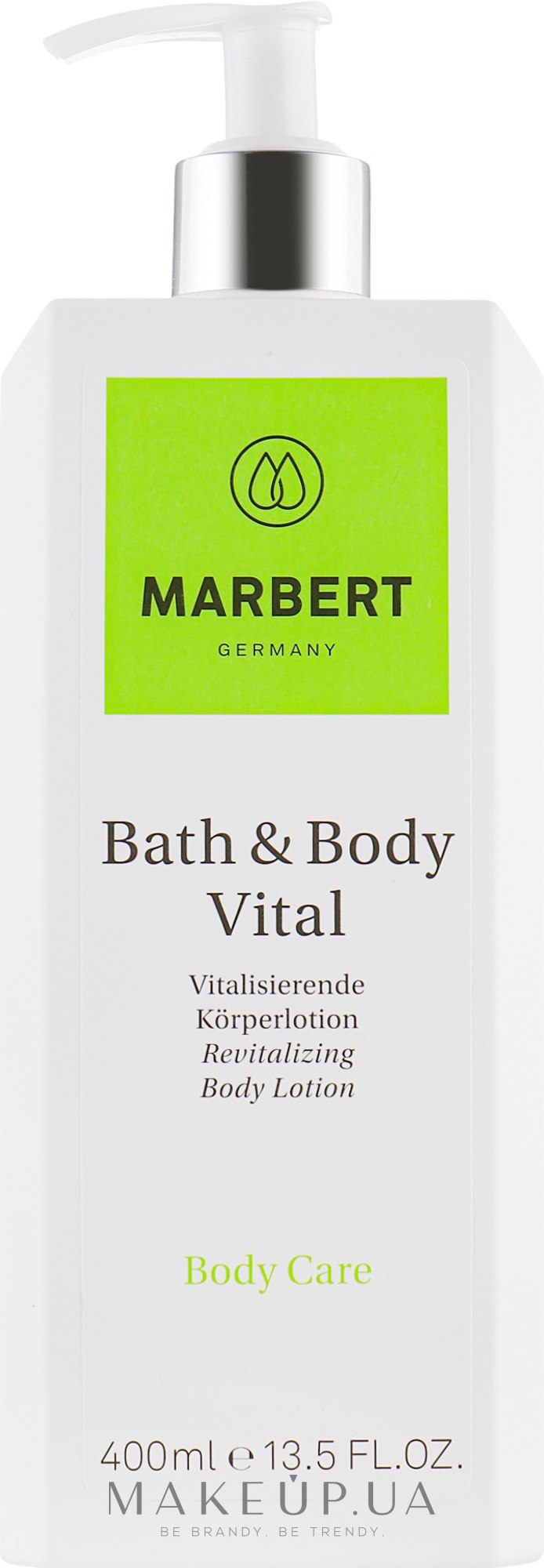 Питательный, восстанавливающий лосьон для тела - Marbert Bath & Body Vital Body lotion — фото 400ml