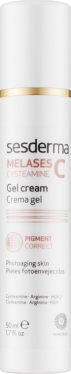 Крем-гель от гиперпигментацией кожи - Sesderma Melases C Cysteamine Crema Gel — фото N1