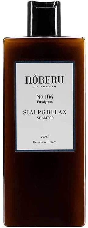 Шампунь для волос - Noberu Of Sweden №106 Scalp & Relax Shampoo — фото N1