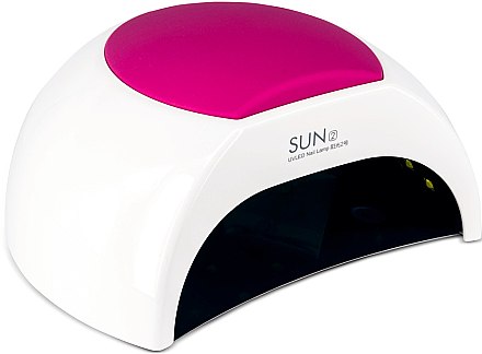 Лампа UV/LED, біла з червоним - Sun LED+UV Lamp 2 48W — фото N1