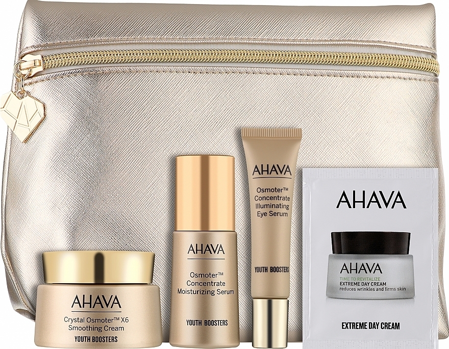 УЦІНКА Набір - Ahava Be Unexpected Surprise Me Gift Set (f/cr/50 ml + f/sser/30 ml + eye/cr/15 ml + pouch) * — фото N5