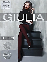 Колготки для женщин "Blues 3D" 70 Den, deep navy - Giulia — фото N1