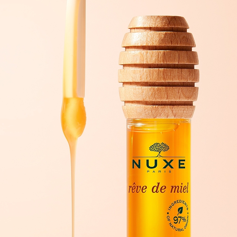 Медовый уход за губами - Nuxe Reve de Miel Honey Lip Care — фото N6