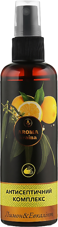 Антисептичний комплекс "Лимон-евкаліпт" - Aroma Kraina — фото N3