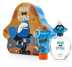 Духи, Парфюмерия, косметика Marmol & Son The Smurfs Brainy - Набор (edt/100ml + sh/g/75ml + брелок)