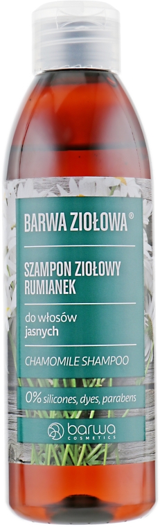 Шампунь с экстрактом ромашки для светлых волос - Barwa Herbal — фото N3