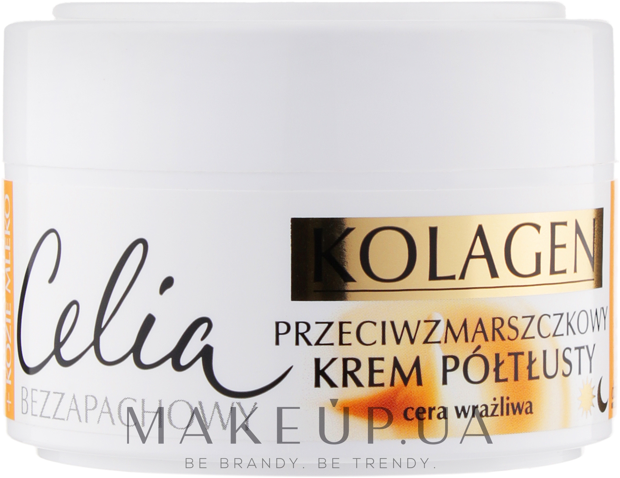 Крем від зморшок для чутливої шкіри обличчя - Celia Collagen Cream — фото 50ml