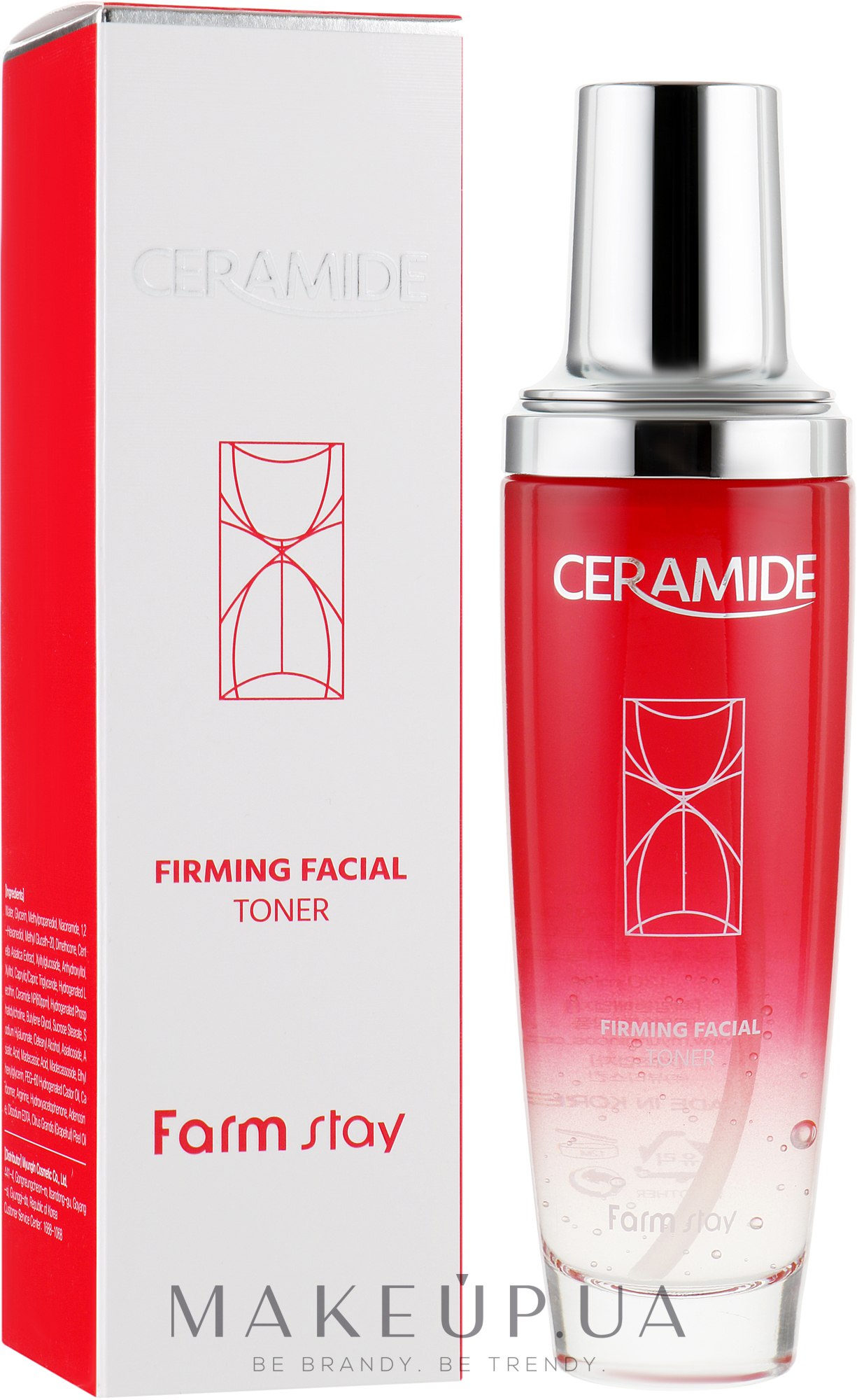 Тонер для обличчя зміцнювальний з керамідами - FarmStay Ceramide Firming Facial Toner — фото 130ml