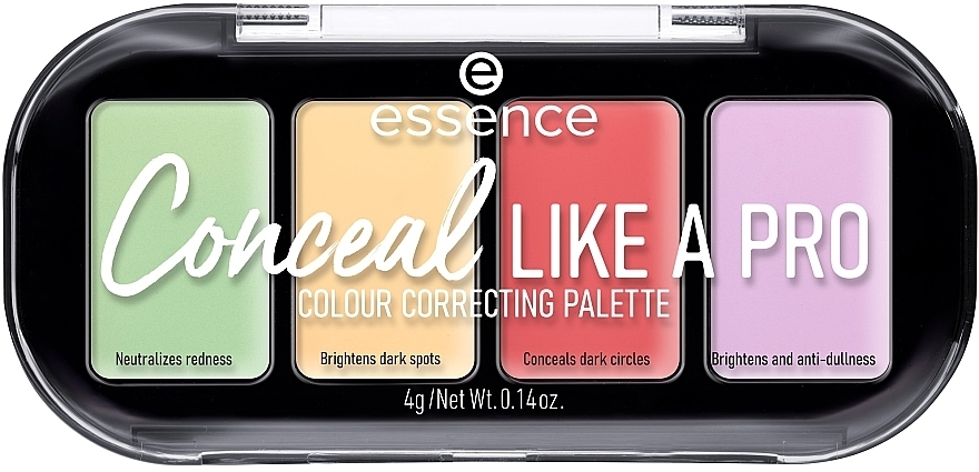 Палетка коректорів для обличчя - Essence ConceaL Like A Pro Colour Correcting Palette — фото N1