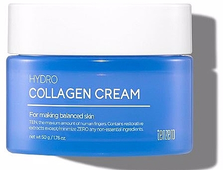 Гідроколагеновий крем для обличчя - Tenzero Hydro Collagen Cream — фото N1