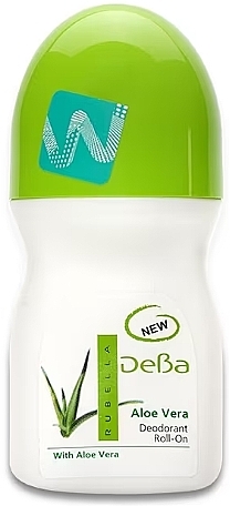 Дезодорант-ролик для тіла "Aloe Vera" - DeBa Roll-On Deodorant — фото N1